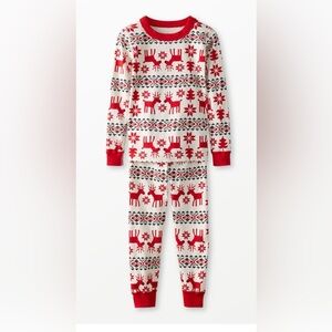 EUC Hanna Andersson Reindeer Pajamas size 140cm (10)